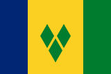 Flag of St Vincent & Grenadines